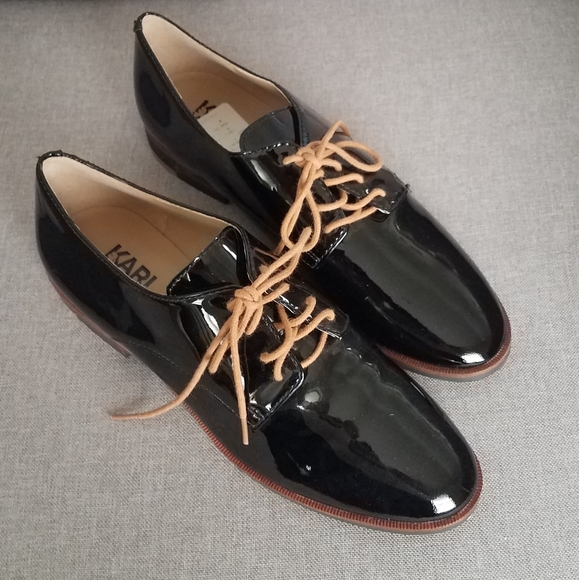 Karl Lagerfeld Shoes - Karl Lagerfeld Black Casual Lace up Shoes Size 7